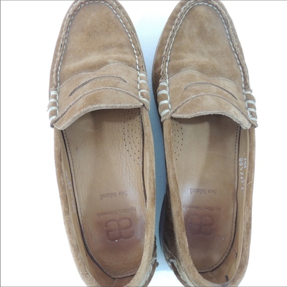 Allen Edmonds Sea Island Penny Loafer Brown Suede - Picture 6 of 6